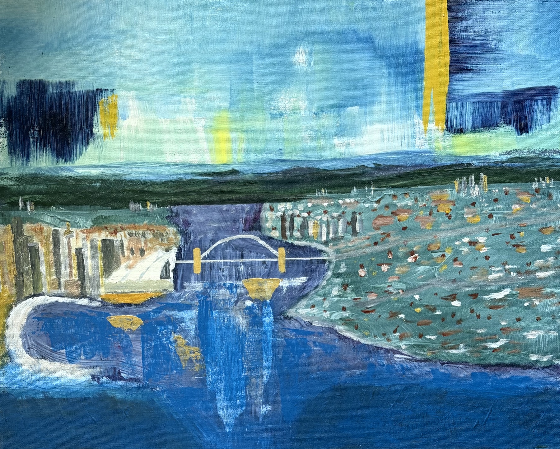 Sydney Harbour Abstract